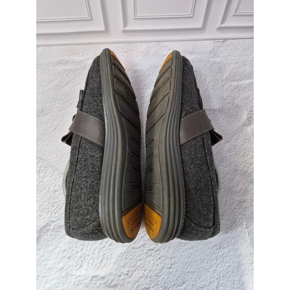 Cole Haan OriginalGrand 10 Year Anniversary Wool Kiltie Tassel Loafers Size 10.5